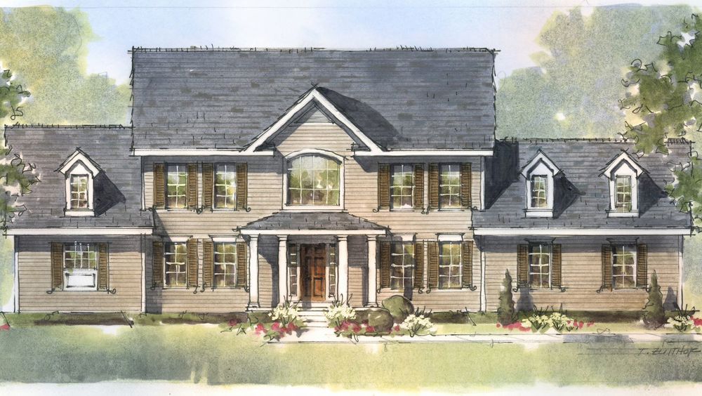 Chapel Hill III Custom Home Builders Schumacher Homes